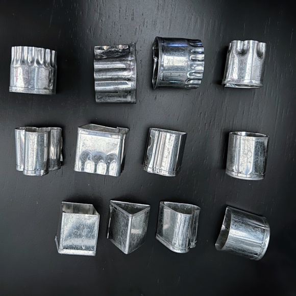 Vintage Complete Viking Canape & Hors D'oeuvre Cutters 12pc Set w Box Pristine - Picture 8 of 11